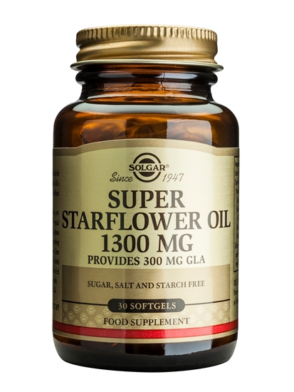 SOLGAR SUPER STARFLOWER OIL 1300 MG 300 MG GLA